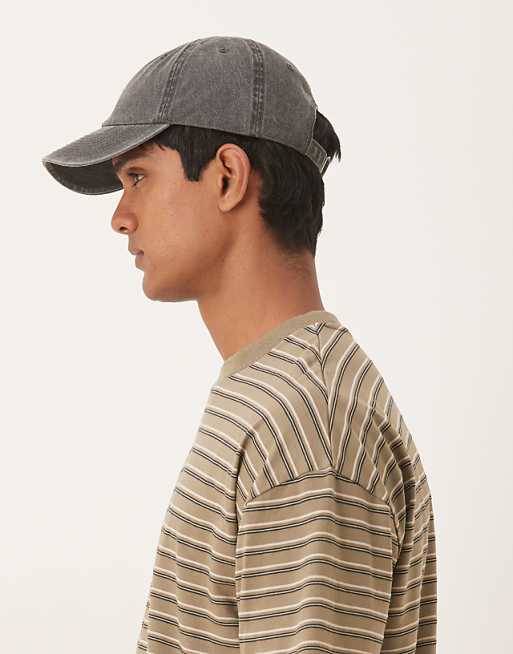 ASOS DESIGN Oversized T-shirt In Khaki Stripe