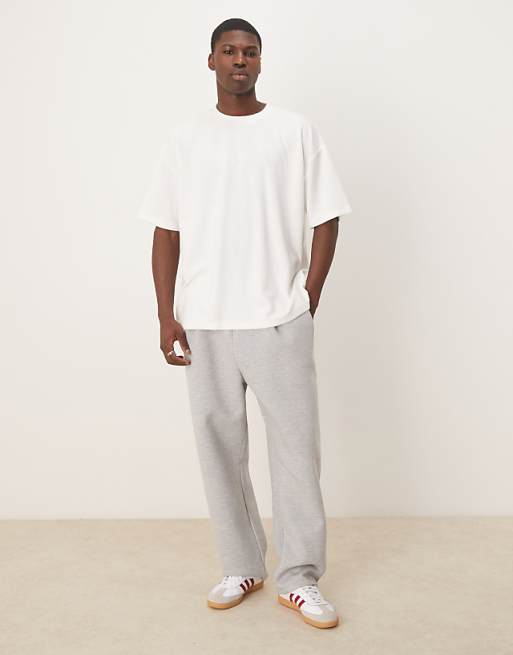 ASOS DESIGN Oversized T-shirt In White Towelling