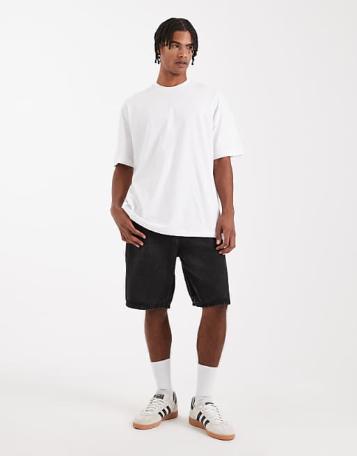 ASOS DESIGN Oversized T-shirt In White With Text Back Print