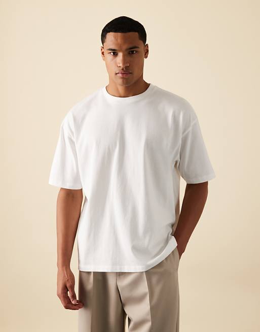 ASOS DESIGN Oversized T-shirt With Back Graphic In White