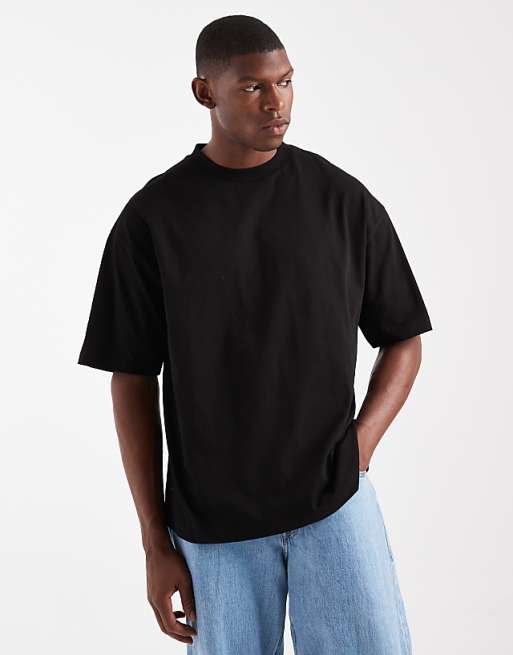 ASOS DESIGN Oversized T-shirt With Celestial Graphic In Black