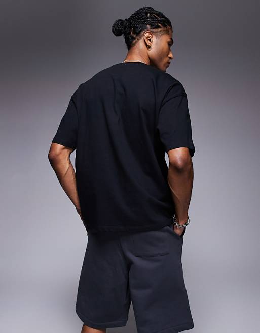 ASOS DESIGN Oversized T-shirt With City Graphic In Black