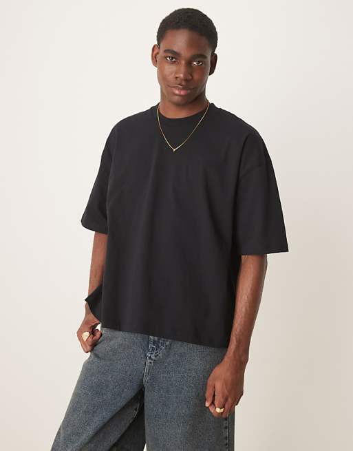 ASOS DESIGN Oversized T-shirt With City Graphic In Black
