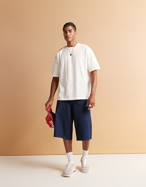 ASOS DESIGN Oversized T-shirt With High Summer Graphic In Off White