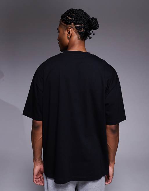 ASOS DESIGN Oversized T-shirt With Scenic Graphic In Black