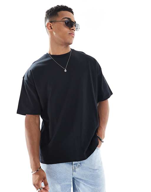 ASOS DESIGN Oversized T-shirt With Scenic Graphic In Black