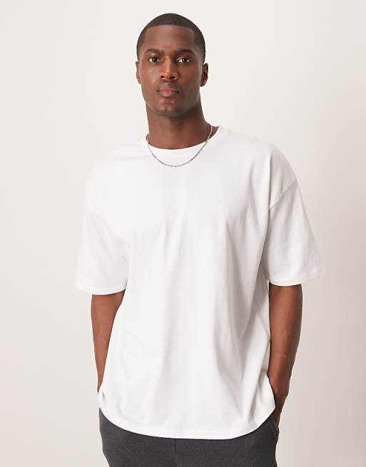 ASOS DESIGN Oversized T-shirt With Scenic Graphics In White