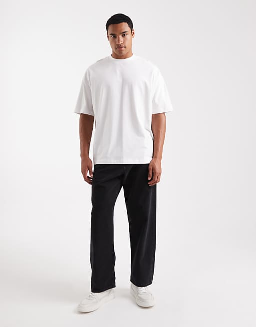 ASOS DESIGN Oversized T-shirt With Souvenir Graphic In White