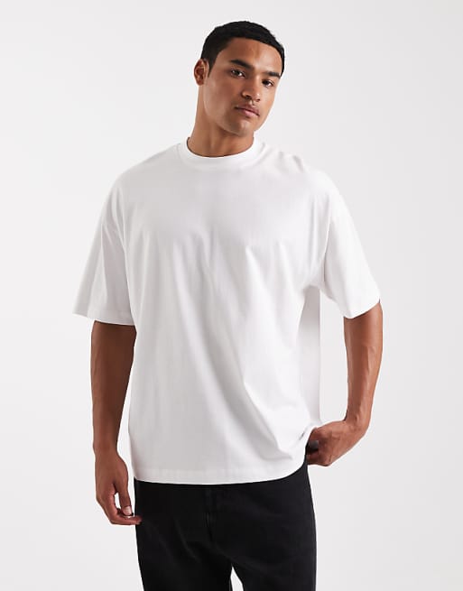 ASOS DESIGN Oversized T-shirt With Souvenir Graphic In White