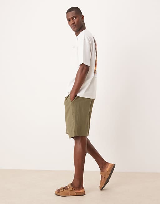 ASOS DESIGN Oversized T-shirt With Summer Graphic In White