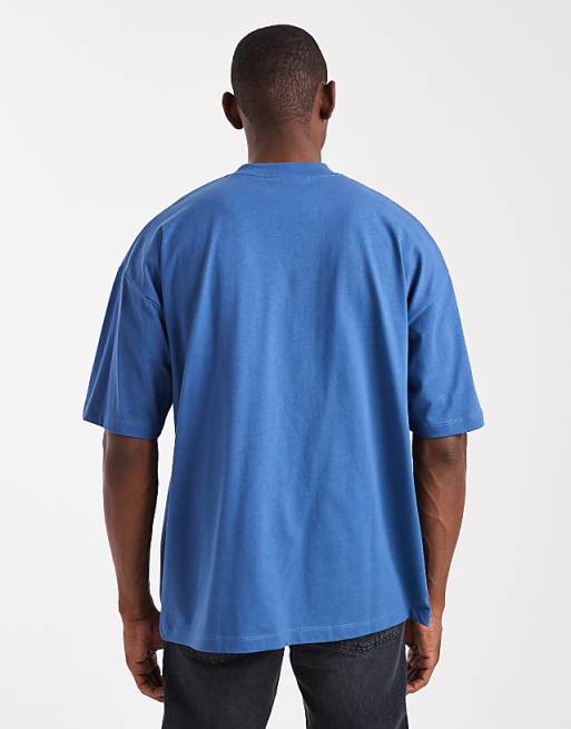 ASOS DESIGN Oversized T-shirts In Blue With Italy Graphic