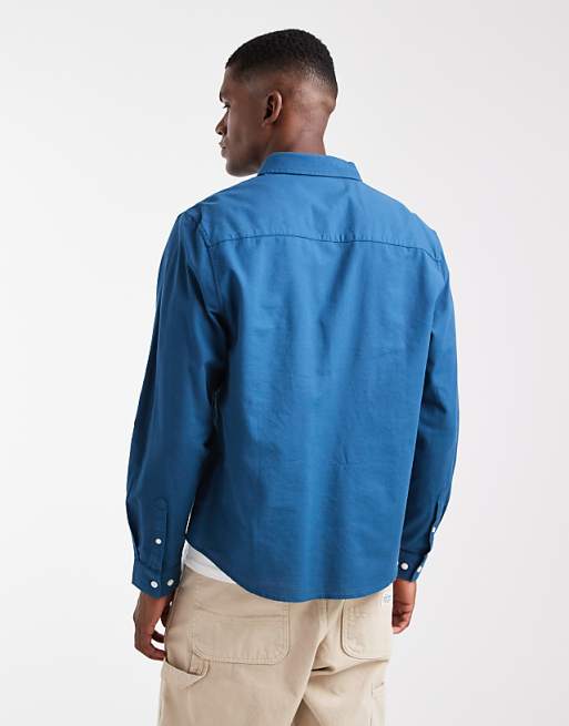 ASOS DESIGN Oxford Regular Shirt In Teal