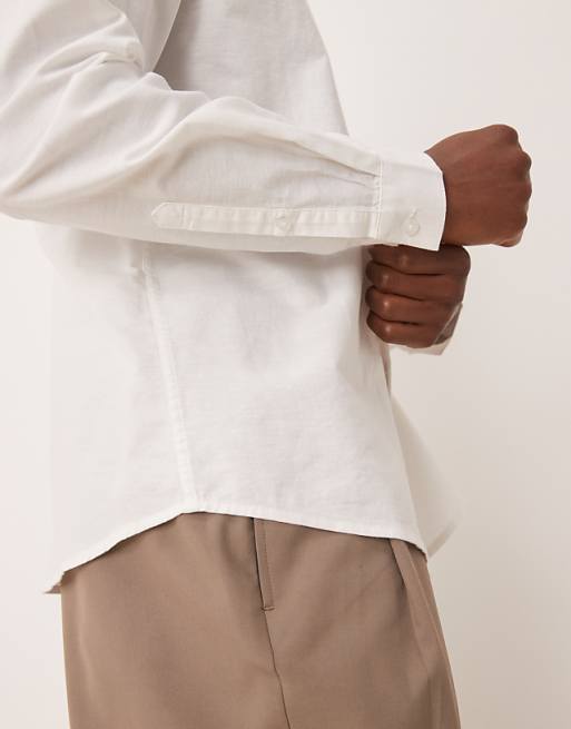 ASOS DESIGN Oxford Regular Shirt In White