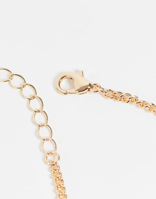 ASOS DESIGN Pack Of 4 Fine Chain Bracelets In Gold Tone