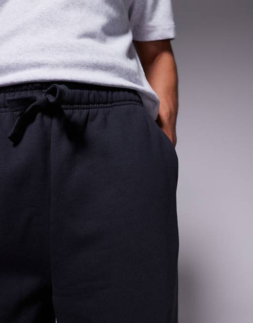 ASOS DESIGN Premium Heavyweight Oversized Joggers In 400gsm In Charcoal