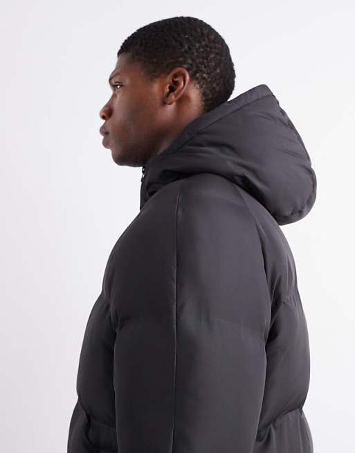 ASOS DESIGN Puffer Jacket In Black