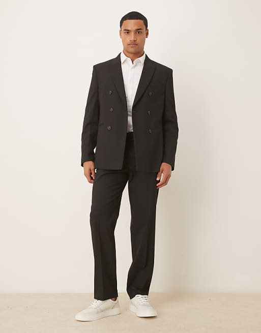 ASOS DESIGN regular black suit
