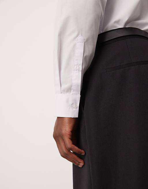ASOS DESIGN Regular Fit Shirt In White