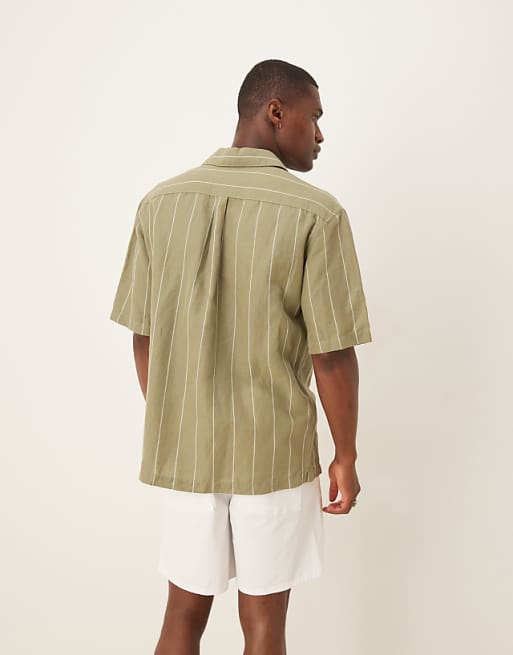 ASOS DESIGN Regular Length Pull On Bermuda Short In White