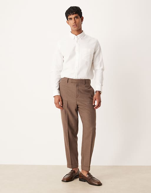 ASOS DESIGN Regular Oxford Shirt In White