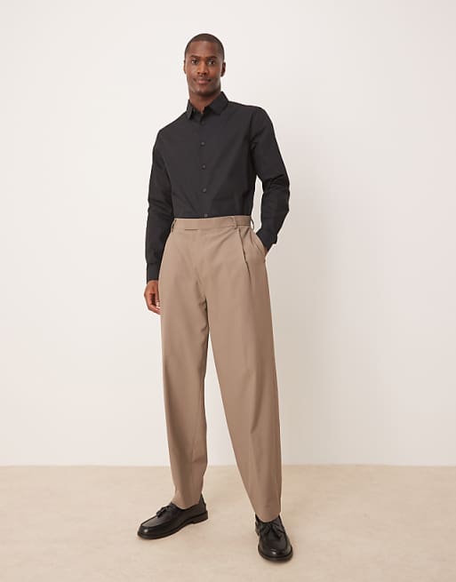 ASOS DESIGN Regular Shirt In Black