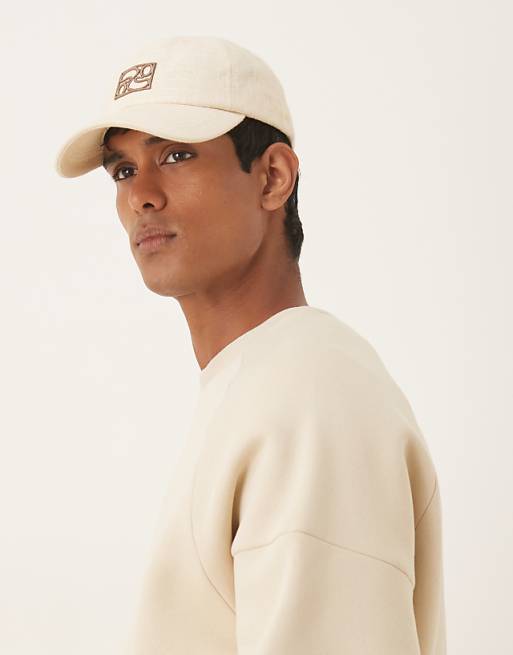 ASOS DESIGN Relaxed Boxy Sweatshirt In Beige