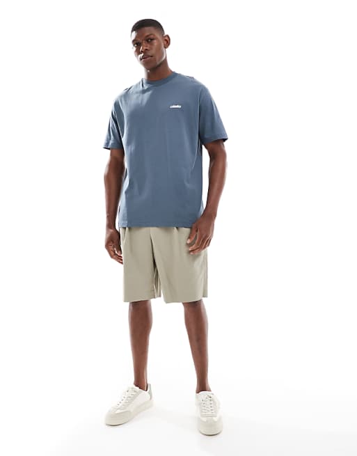 ASOS DESIGN Relaxed T-shirt With Cielo Graphic In Dark Grey