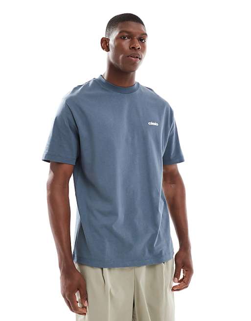 ASOS DESIGN Relaxed T-shirt With Cielo Graphic In Dark Grey