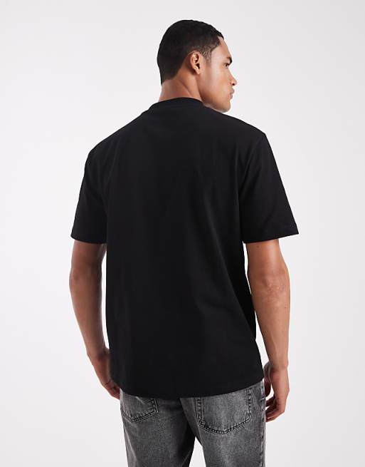 ASOS DESIGN Relaxed T-shirt With Italy Graphic In Black