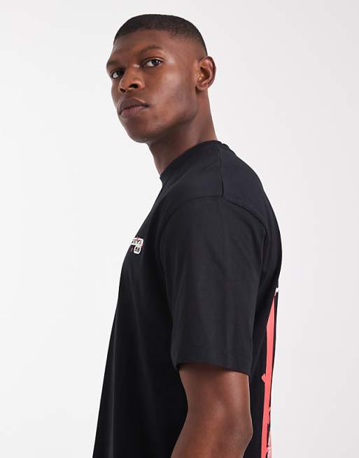 ASOS DESIGN Relaxed T-shirt With Souvenir Graphic In Black