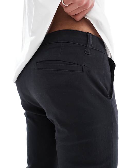 ASOS DESIGN Skinny Chinos In Black