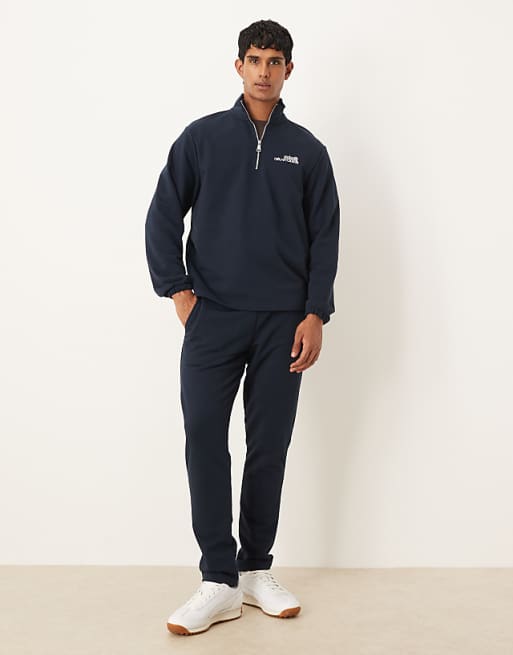 ASOS DESIGN skinny fit jogger in navy