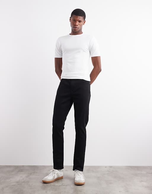 ASOS DESIGN skinny jeans in black