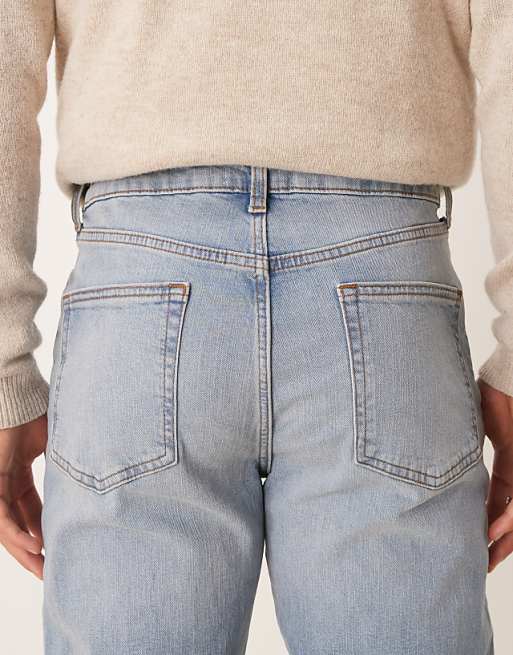 ASOS DESIGN Skinny Jeans In Light Wash Blue