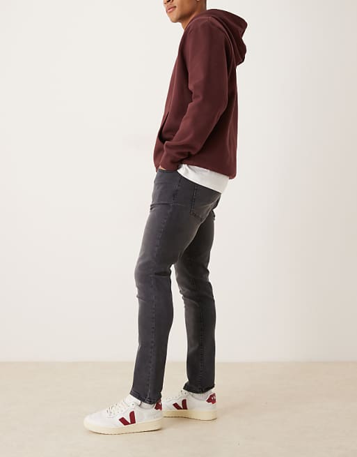ASOS DESIGN Skinny Jeans In Washed Black