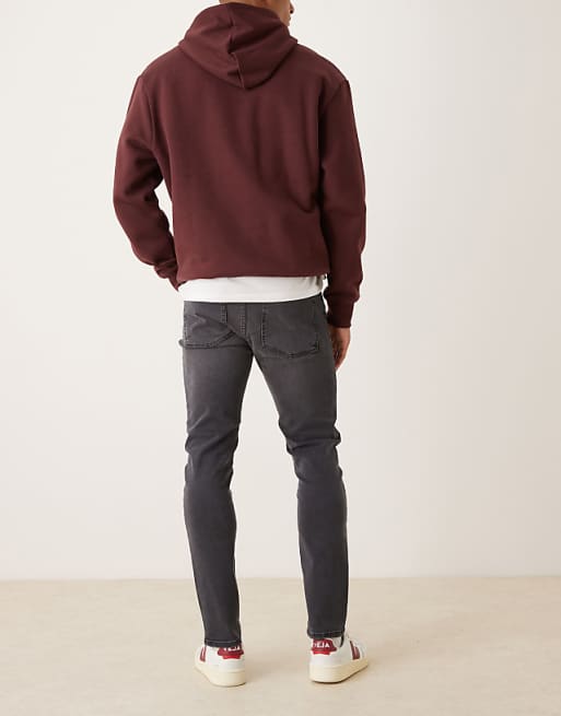 ASOS DESIGN Skinny Jeans In Washed Black