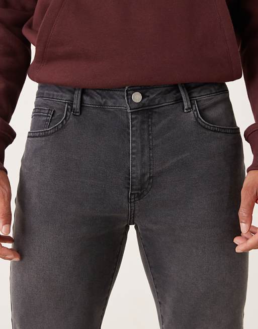 ASOS DESIGN Skinny Jeans In Washed Black