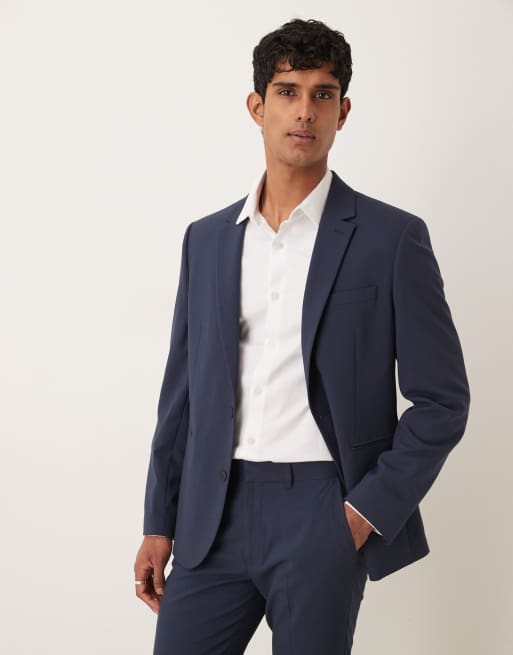 ASOS DESIGN Slim Fit Suit Navy