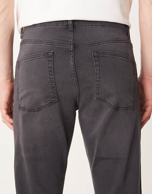 ASOS DESIGN Slim Jeans In Washed Black