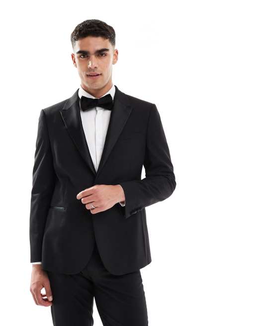 ASOS DESIGN Slim Tuxedo In Black Colour