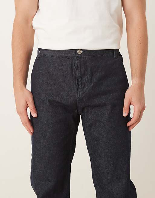ASOS DESIGN Straight Jean In Raw Denim