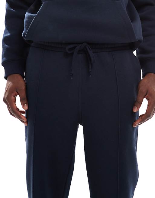 ASOS DESIGN Straight Leg Jogger In Navy