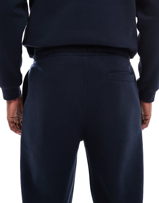 ASOS DESIGN Straight Leg Jogger In Navy