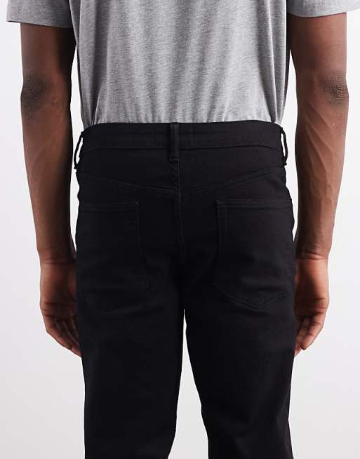 ASOS DESIGN Stretch Slim Jeans In Black