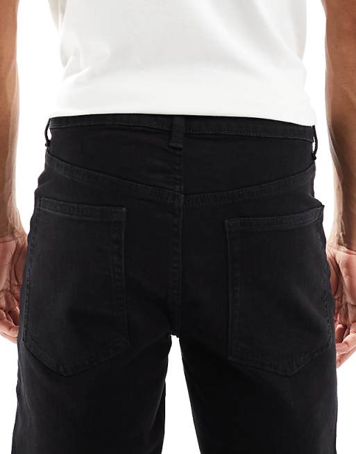 ASOS DESIGN Stretch Slim Jeans In Black