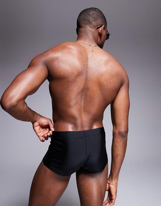 ASOS DESIGN Stretch Trunk In Black