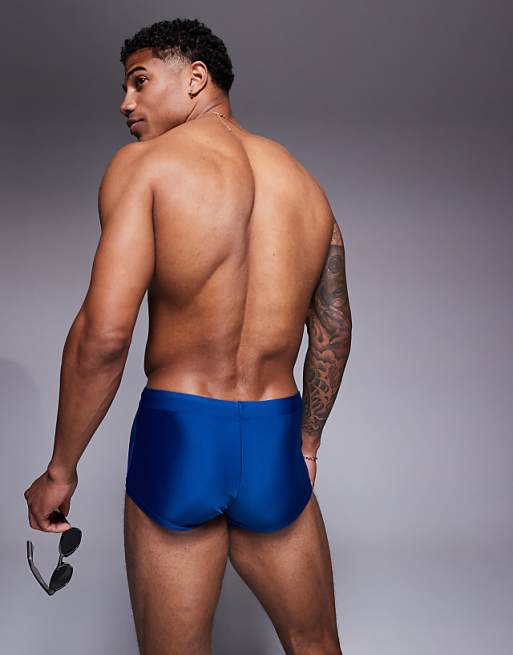 ASOS DESIGN Stretch Trunk In Navy