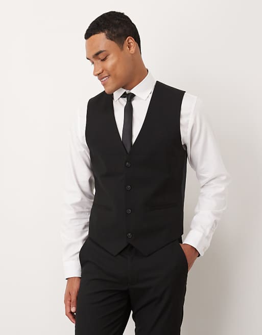 ASOS DESIGN Suit In Skinny Fit Black