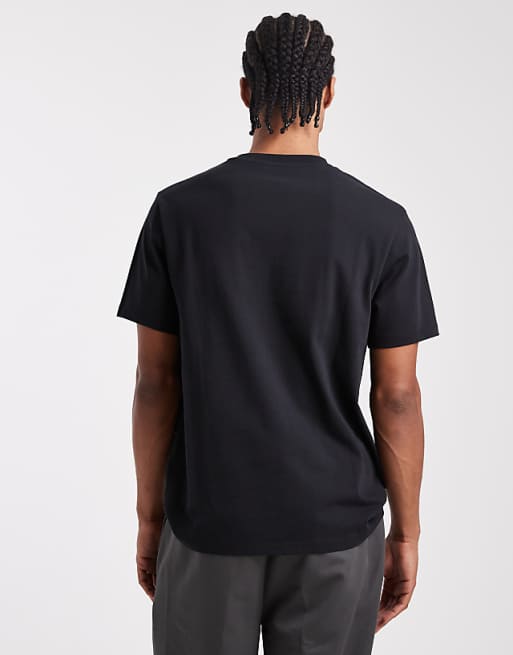 ASOS DESIGN Super Heavyweight Crew Neck T-shirt In Black