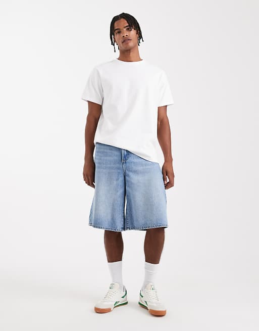 ASOS DESIGN Super Heavyweight Crew Neck T-shirt In White